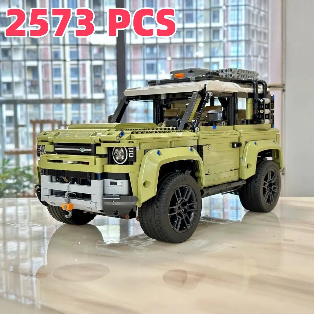 Advanced Plastic Super Car Kit 2573pcs Assembly Set, Moc Off-Road Vehicle Building, Birthday Party Celebration Gift
