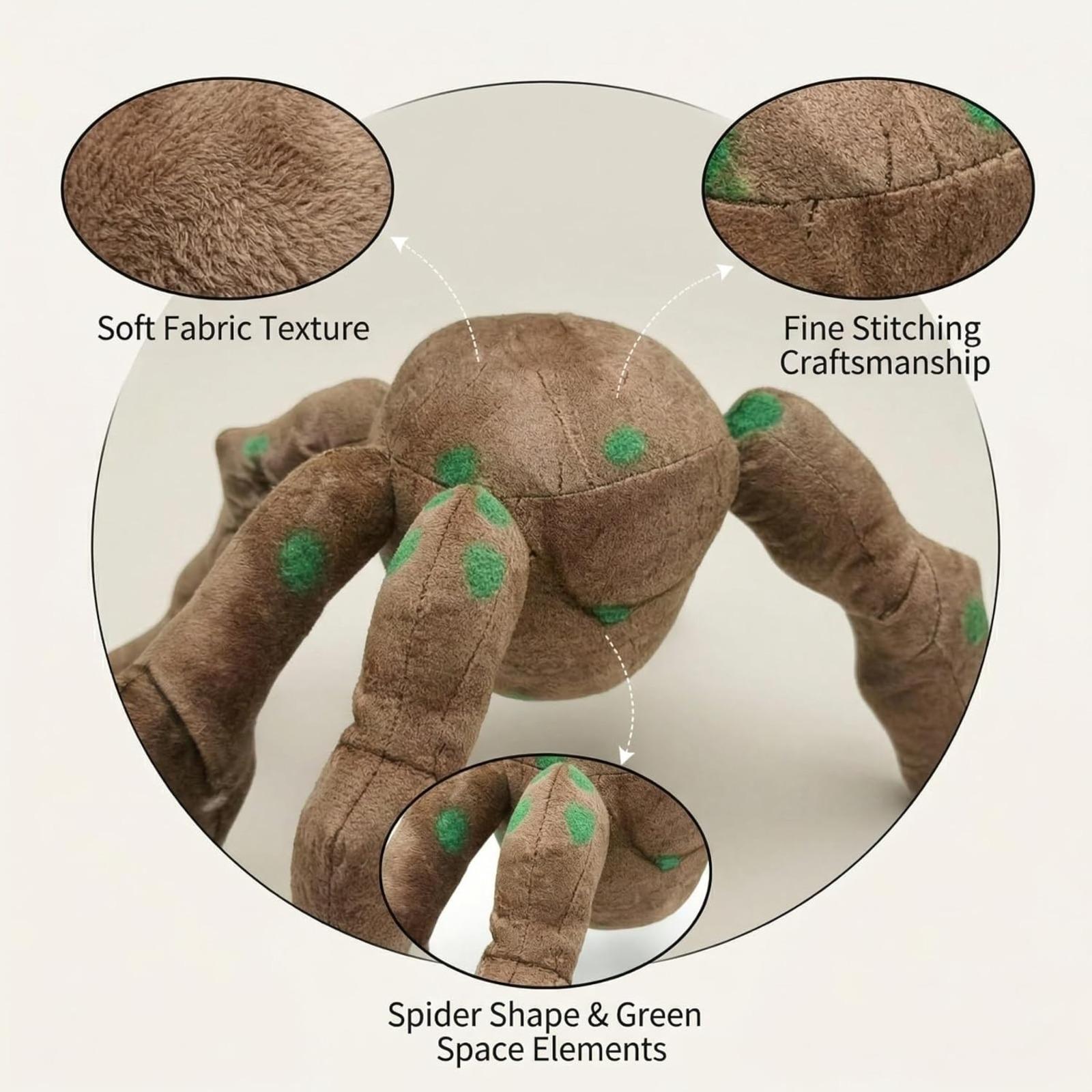 Project Hail Mary Rocky Plush Toy – 8" Soft Stuffed Alien Pillow, Movie Collectible Gift for Sci-Fi Fans, Amaze Meme Throw Plushie