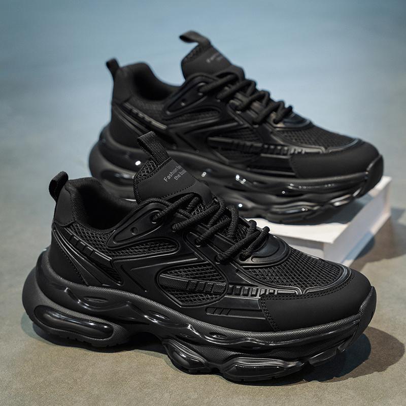 (New)Versatile Sports Casual Shoes, Samurai Platform Dad Shoes for Men, Outdoor Hiking Shoes, Sneakers, Big Size Shoes, All-Season Thick-Soled Shoes, Soft Sole Comfortable Breathable Casual Men's Shoes