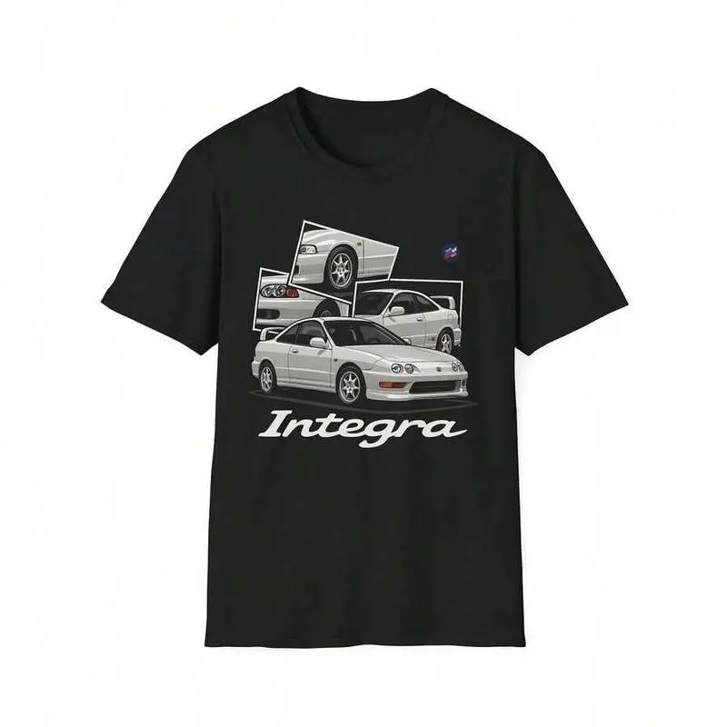 JDM Integra Type R Shirt – 2 ITR Collage Graphic Tee For Car Enthusiasts