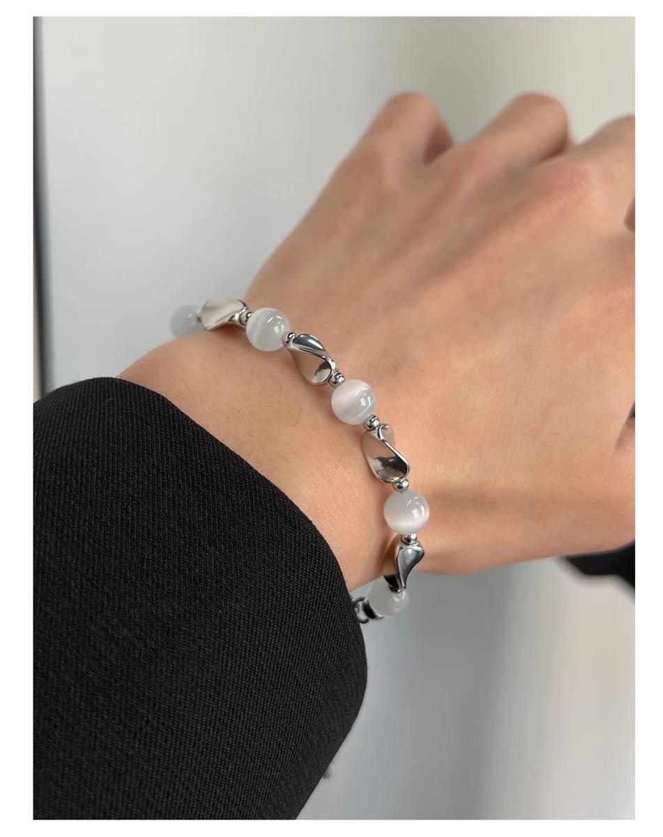 Mobius Titanium Steel Bracelet |   Men's Trendy Light Luxury Hand Jewelry, Unique Minimalist Design, Unisex Versatile Premium Bracelet