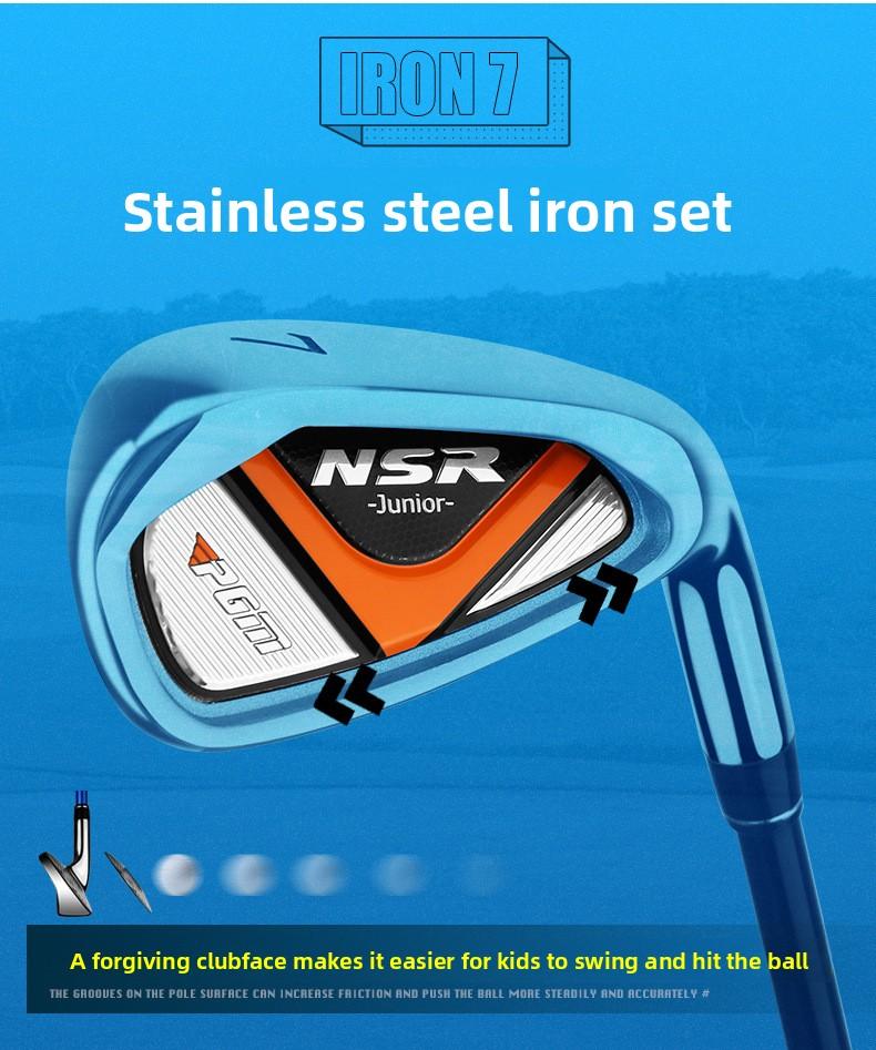 Golf Club - Kids' Iron (No.7) - For Boys - Beginner's Equipment