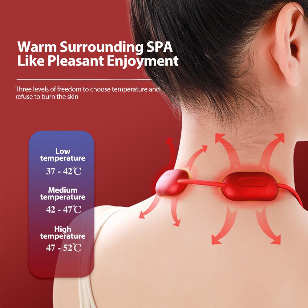 Smart Hanging Neck Massager EMS Muscle Massager Portable Hot Compress Neck and Cervical Spine Massager SPA Relaxation Treatment Smart Hanging Neck Massager EMS Muscle Massager Portable Hot Compress Neck and Cervical Spine Massager SPA Relaxation Treatment