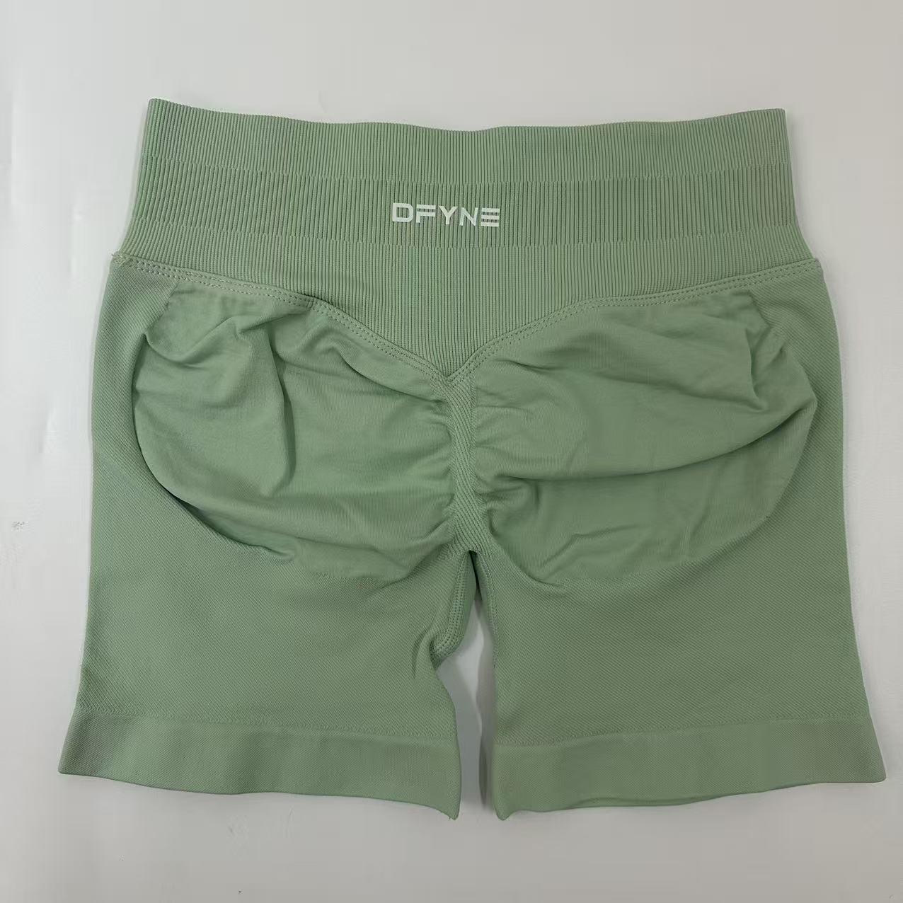 Dfyne Impact Women's Yoga Shorts, Tighten the Buttocks, High-Waist Stretch, Suitable for Exercise and Fitness, As Well as Outdoor Cycling.