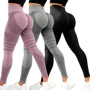 RICH BRIA 3D Scrunch Butt Lifting Leggings - High Waisted Compression Seamless Tummy Control Butt Sculpting Workout Pants Anti Cellulite Yoga Tights for Women - Firm & Smooth Gym Activewear XS-4XL