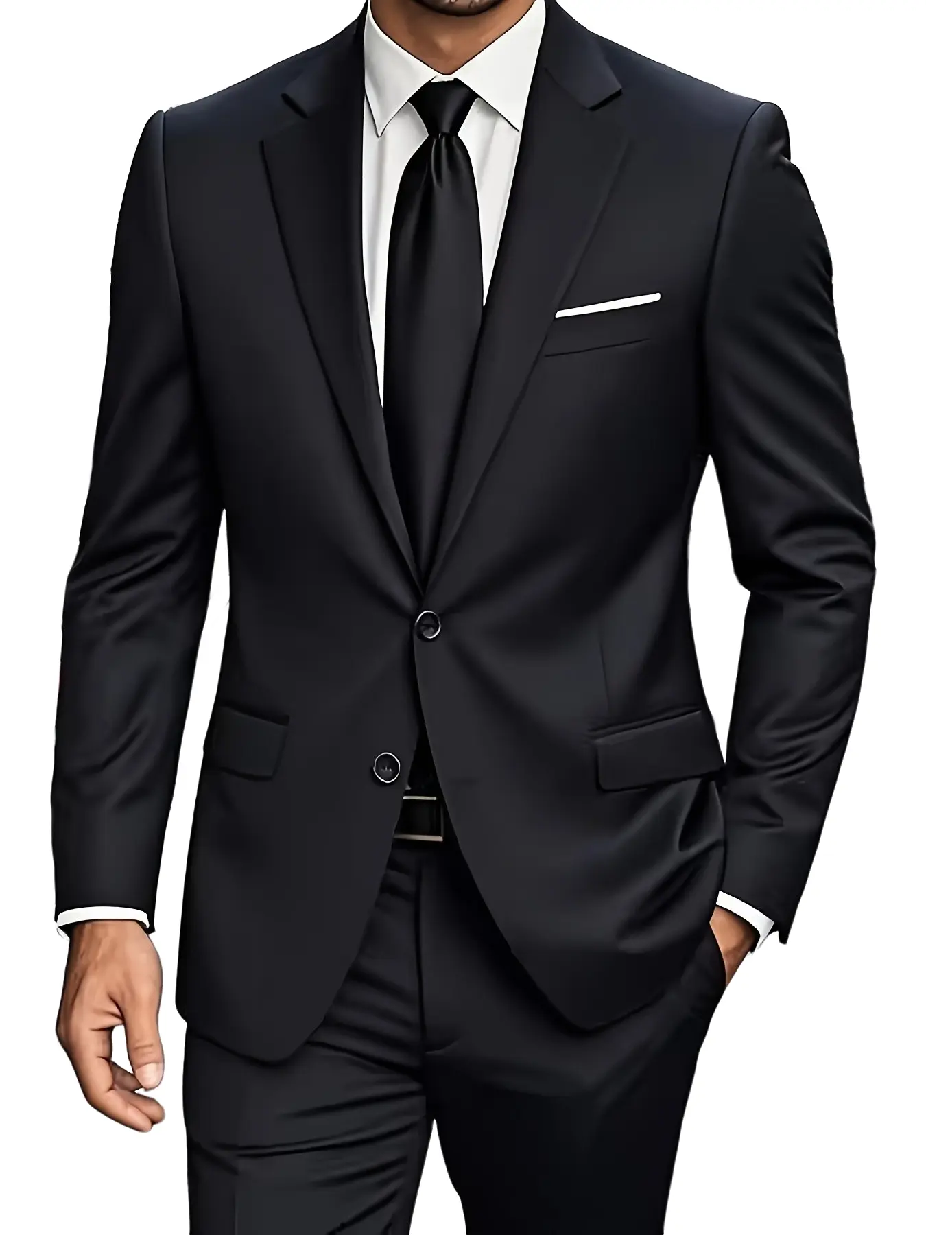 Men's Single Breasted Blazer, Classic Lightweight Formal Outerwear, Elegant Design, Perfect for Business & Casual Occasions, Comfortable Fit