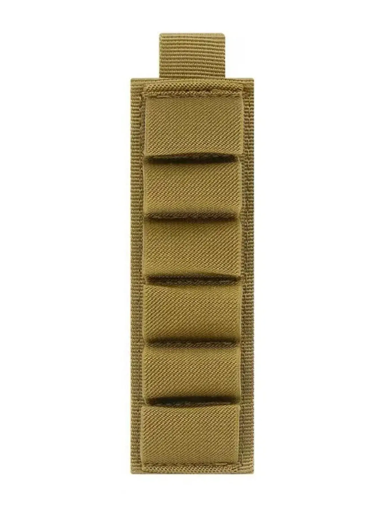 6 Round Shotgun Buttstock Shell Holder, 12ga Gun Ammo Pouch, Rifle Stock Shotshell Bullet Case, Hunting Accessories Bag