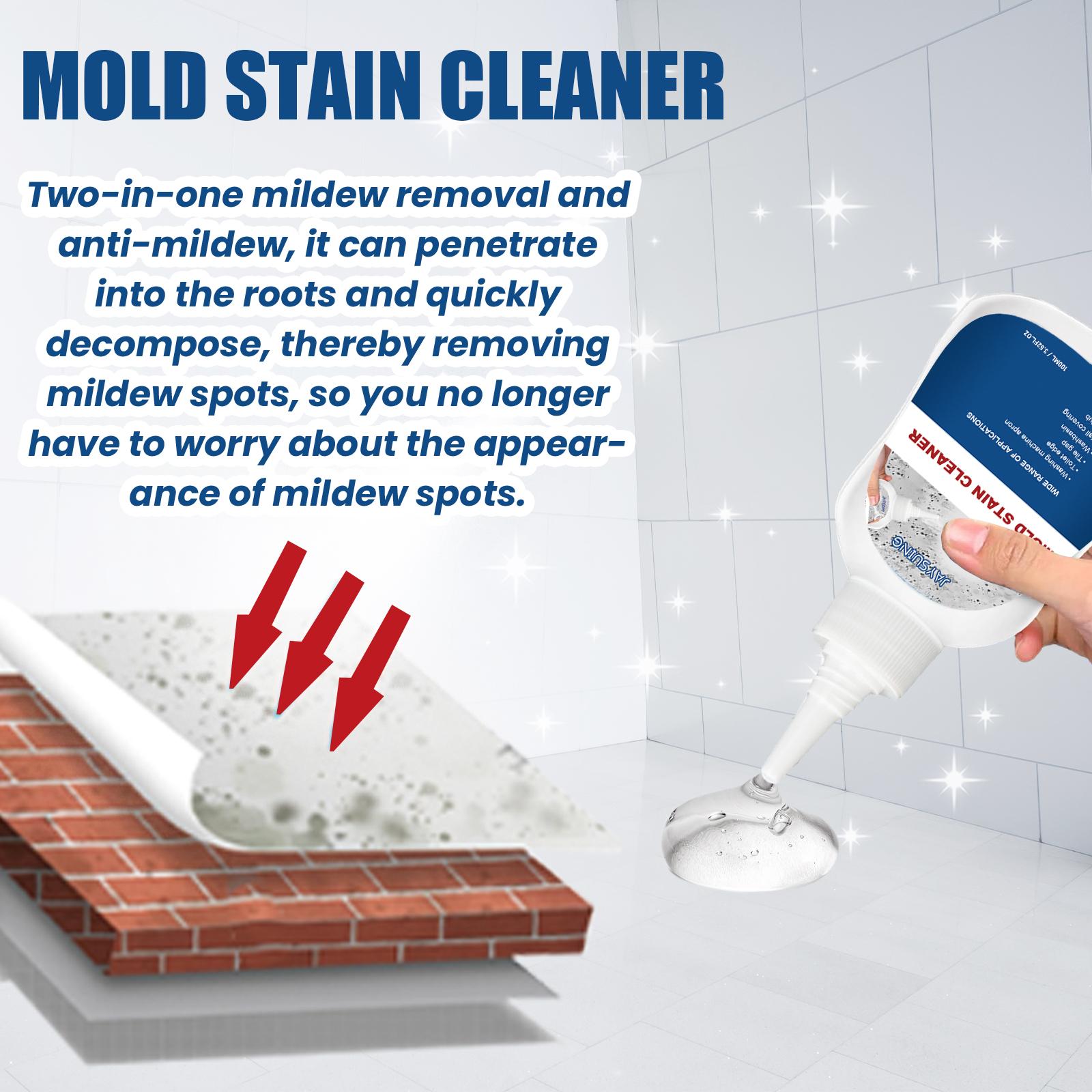 Jaysuing Mildew Removal Gel Clean Kitchen Bathroom Tile Moldy Walls Refrigerator Stain Removal Gel