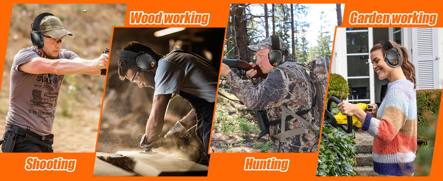 Hearing Protection Earmuffs for Shooting