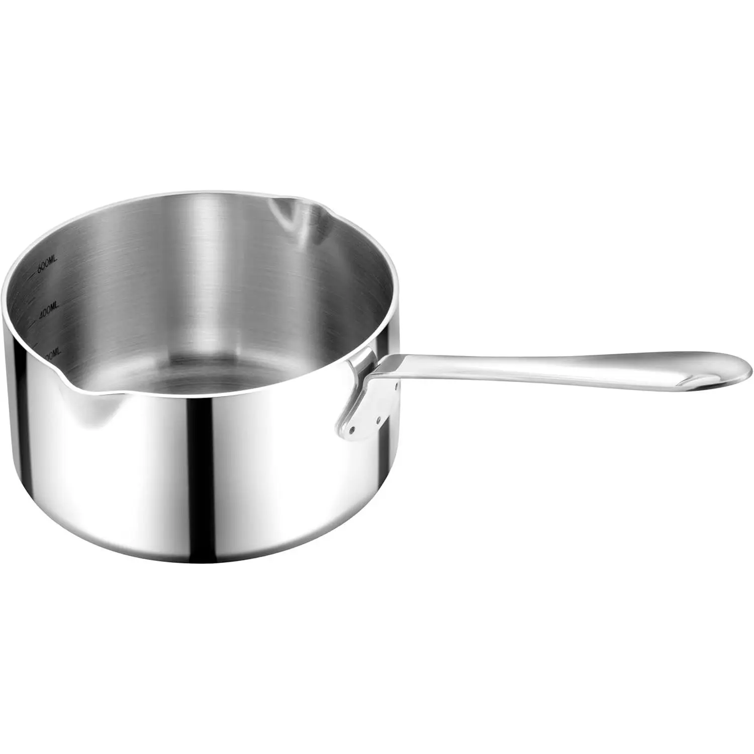 20 Ounce Kitchen Induction Stainless Steel Milk Pot Saucepan Oil Chocolate Sauce Pan Butter Warmer Pot (600 ml)