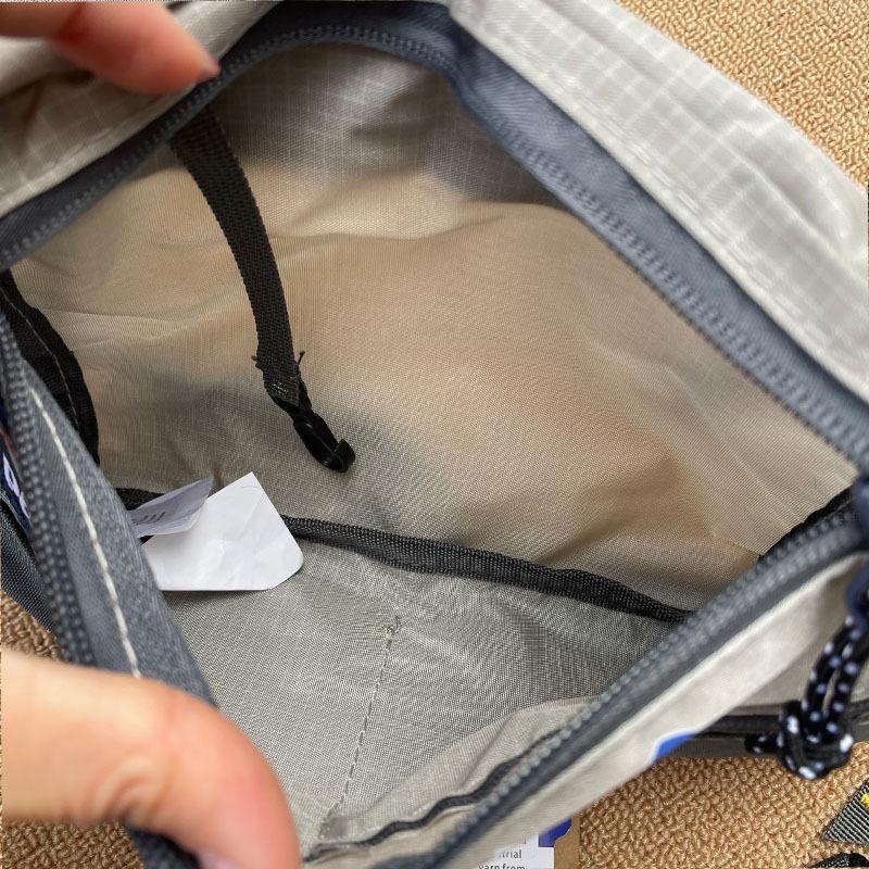 Color-Block Fishing Crossbody Bag Trendy Street Style Shoulder Bag Unisex Outdoor Waterproof Small Bag Multi-Functional Phone Bag