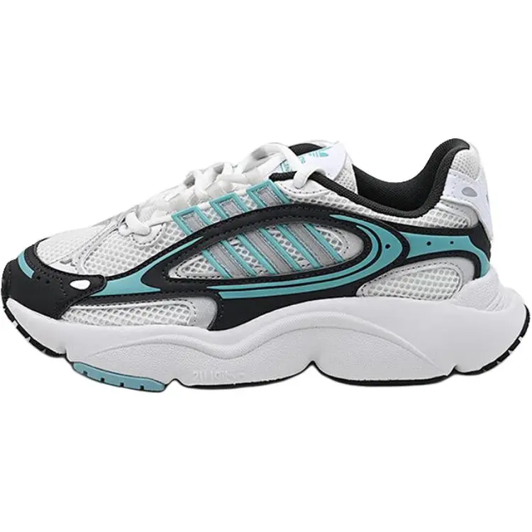 adidas Originals Ozmillen Synthetic Leather Mesh Fabric EL C Comfortable Fashion Non-Slip Shock Absorbing Breathable Rebound Low-Top Running Shoes JS0717