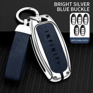 Zinc Alloy Car Remote Key Case Cover For Infiniti Q50 Q60 Q70 QX50 QX60 QX70 G25 FX JX35 FX25 EX35 FX37 For INFINITI Key Cover