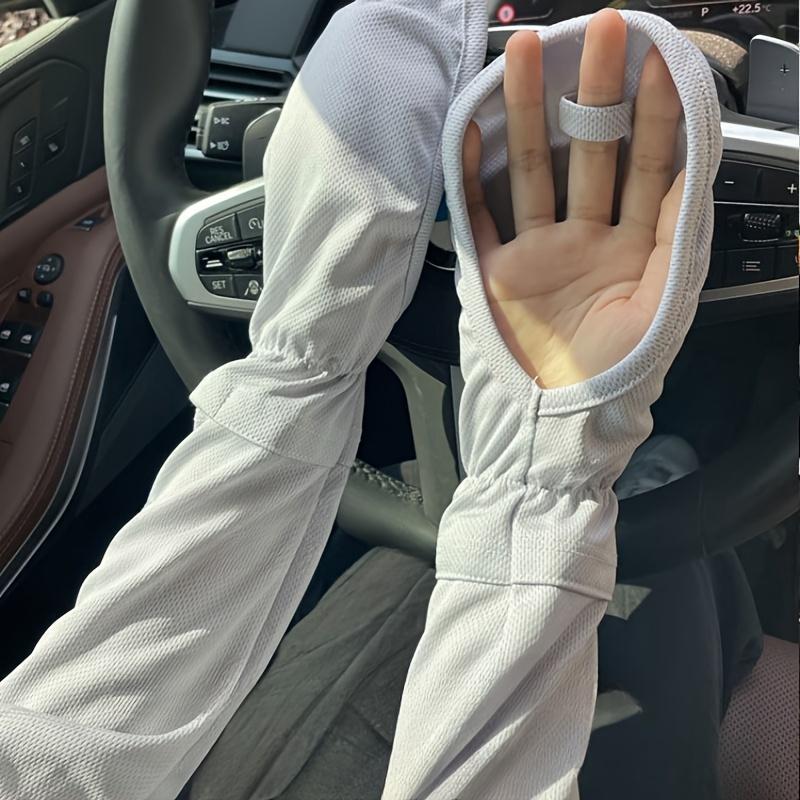 Summer long sleeve driving gloves for women