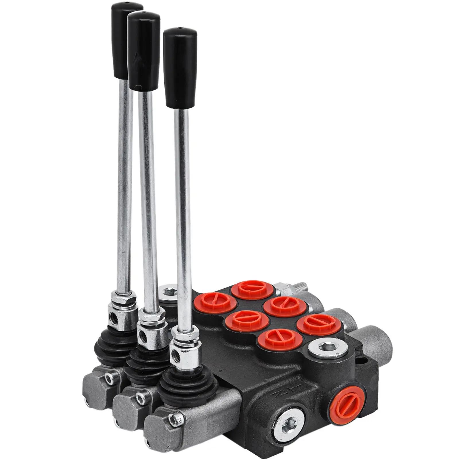 【DealsForYouDays】3 Spool Hydraulic Directional Control Valve Double Acting 11 GPM