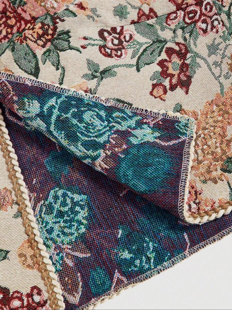 Women's Floral Print Tank Top, Boho Sleeveless Top for Daily Holiday Vacation Wear, Ladies Clothes for All Seasons