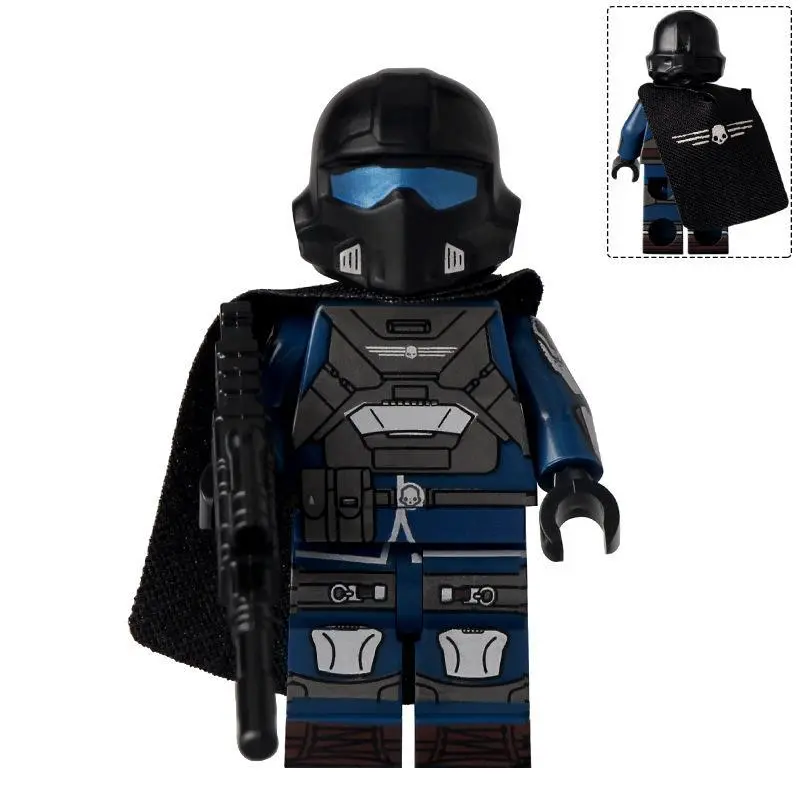 C103 MOC Warriors Heavy Armor Soldiers Game Series mini Character compatible third party Building Blocks Toys Gifts