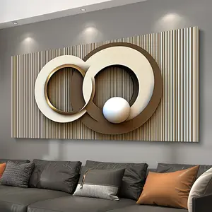 Modern Large Wall Canvas Paintings - Minimalist Abstract Geometric Posters,Printing, Home Decor for Living Rooms, Bedrooms titan anime wall art