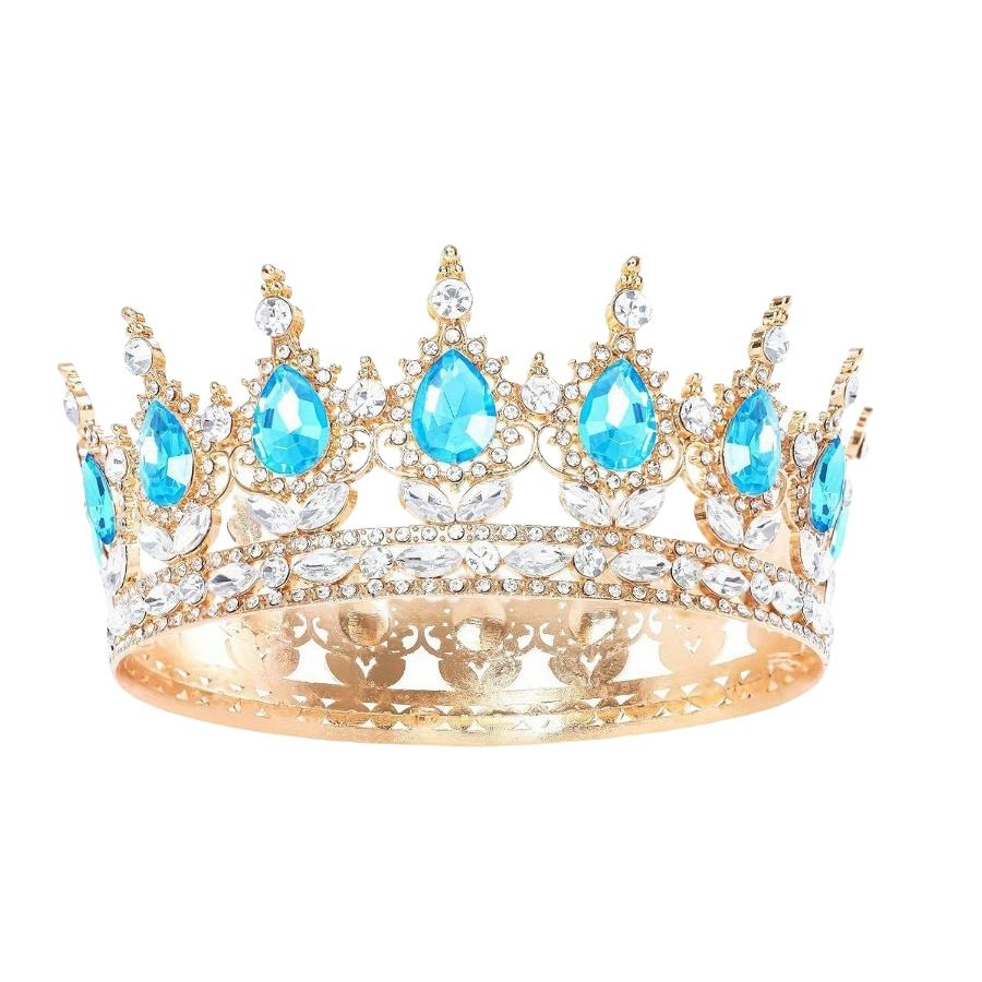 Exquisite Crystal Bridal Crown Headpiece Elegant Luxury Design For Weddings Birthdays And Formal Events Versatile Decor For Women And Cake Ornaments