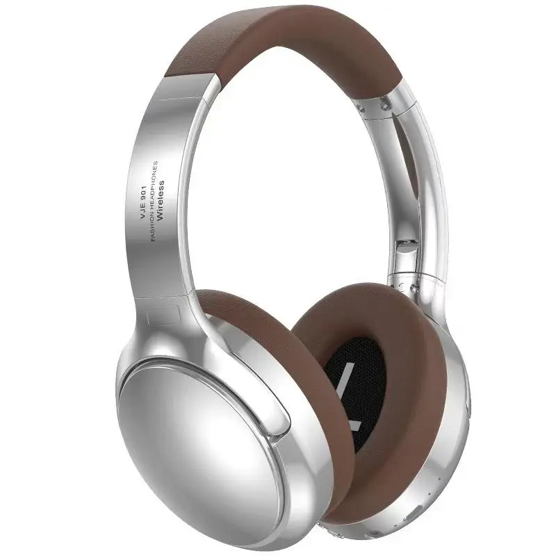 Fashion Multi-Functional Wireless Headphones, Headphone for Travel, Hands Free Calls, High-Fidelity Sound Quality, Retro Vintage Large Earcup Design, Excellent Noise Isolation