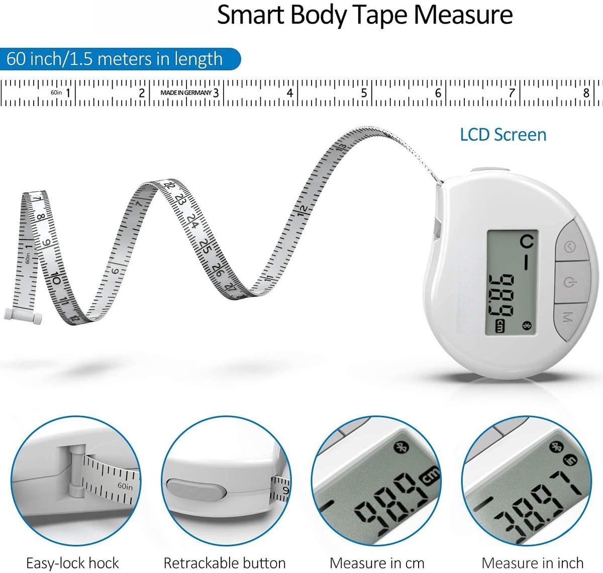 Smart Tape Measure with App New Year Gift