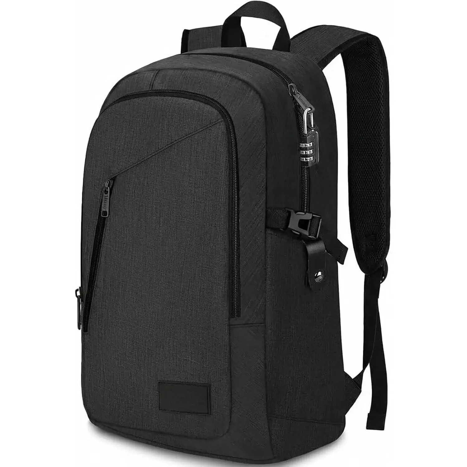 Business Travel Laptop Backpack, Anti  Slim Laptop Bag for Men and Women, Tech  Bag Fits 15.6 Inch Laptop and Notebook (Black)