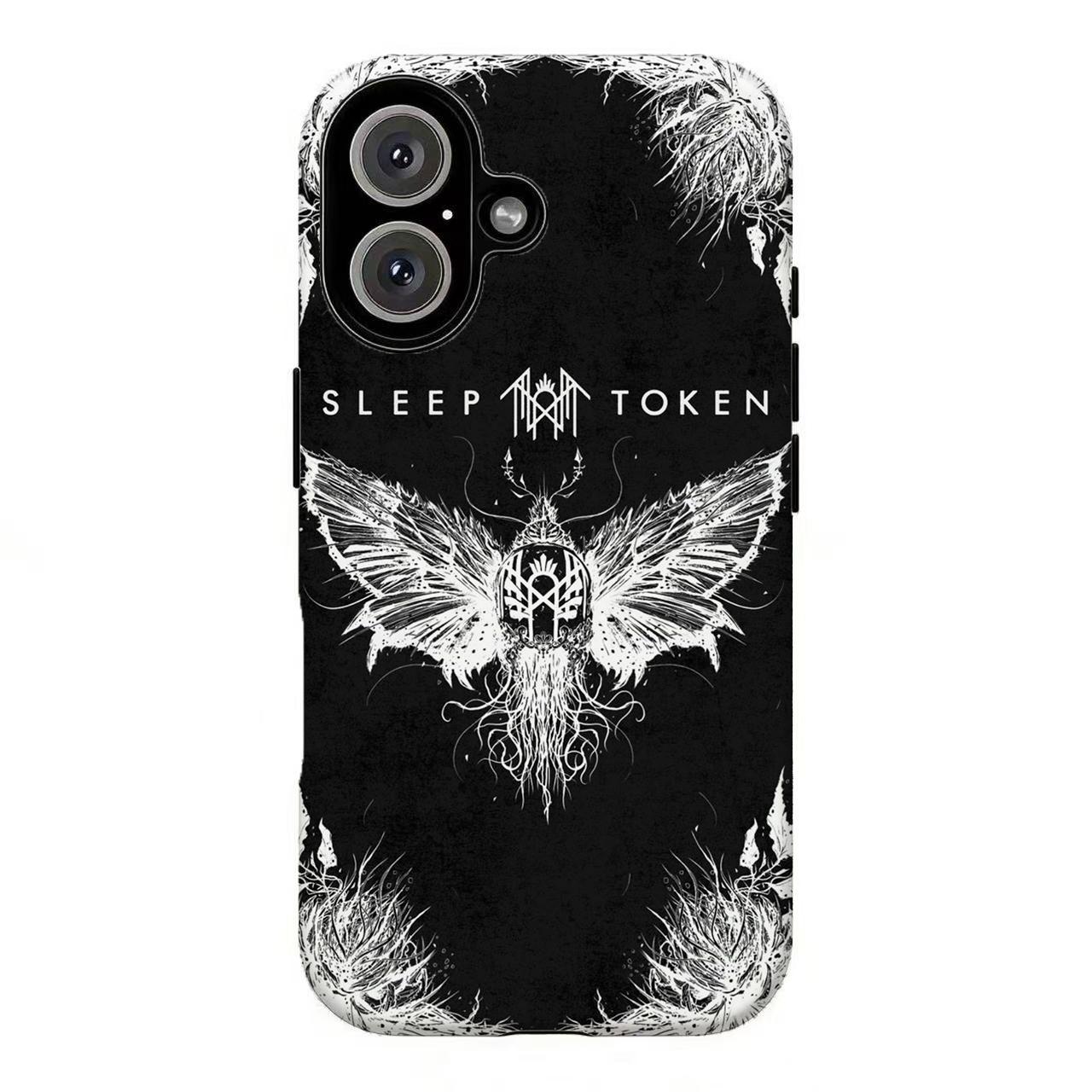 FL-Sleep T0ken Vintage Occult Art Phone Case,Gothic Grunge Rock Fan Art Case For iPhone 11 12 13 14 15 16 17 Air Pro Max for Samsung S26 S25 S24 S23 S22 S21 Case,Gift for fans