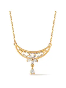 Water Drop Micro-Set Zircon Lockbone Chain, Elegant Women's Necklace, High-Quality Jewelry, Perfect for Special Occasions