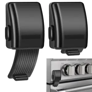 1.8x3.1 Inch Childproof Oven Door Lock 2 Pack Updated Oven Front Lock Child Safety Baby Proofing