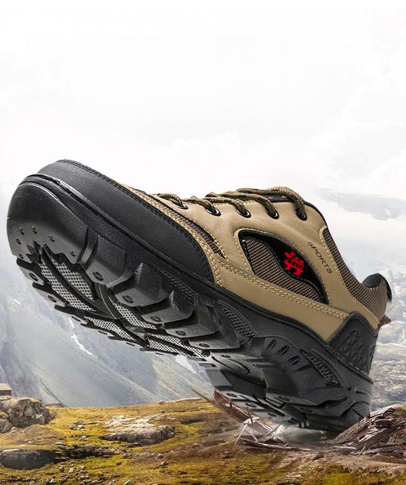 UYCEKK Men'S Hiking Shoes| Round Toe Lace-up Outdoor Sports Shoes, Casual Running Shoes, Trendy Comfortable, Spring Summer 2026 New Arrival, Perfect for Father'S Day & Back to School