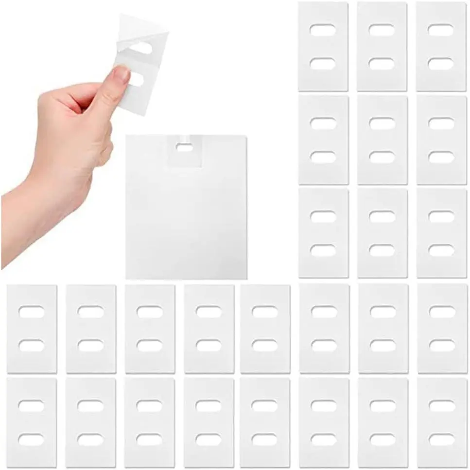 Vertical Blind Repair Tabs for Vertical Blinds  Slats, Clear Blind Fixer Tabs Snap in , Vertical Slats Blind   Panels Blinds and Shades