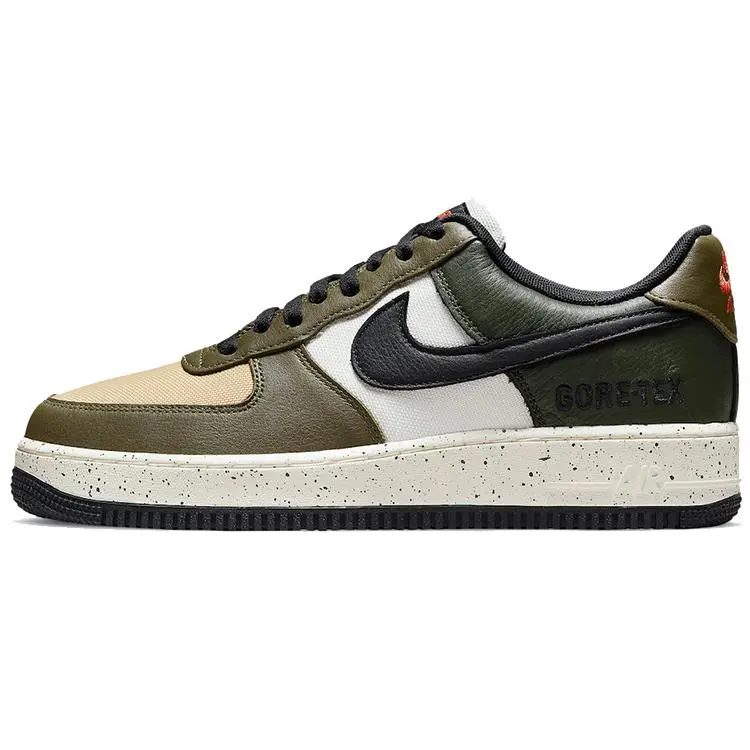 Nike Air Force 1 Gore-Tex Escape Low-Top Sneakers for Men and Women in Military Green Verifiable, with credentials and supporting global authentication