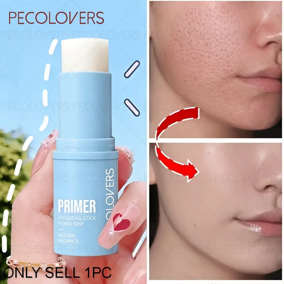 1PC Mild and Moisturizing Makeup Primer, Hydrating Face Base - Hides Pores and Blemishes, Controls Oil and Brightens, Invisible Pore Primer Cream Matte Makeup, Submissive Base Makeup, Non-greasy, Creamy Texture, Easy To Apply, Suitable for All Skin Types