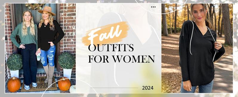 WIHOLL Womens Fashion Tops Hoodies for Women Pullover Oversized Sweatshirts Long SLeeve Shirts Loose Fit*(Size UP 1-2 for True Oversized Look!)*