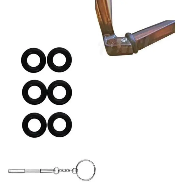 Eyeglass Repair Kits Glasses Grips Hinge Tighteners  Hinge Rings Eyeglass  and 1  6mm for Eyeglass Frame
