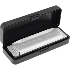 Blues Harmonica Mouth Organ, Diatonic Blues Harmonica Key of C, 10 Holes 10  Blues Harp Mouth Organ Harmonica ()