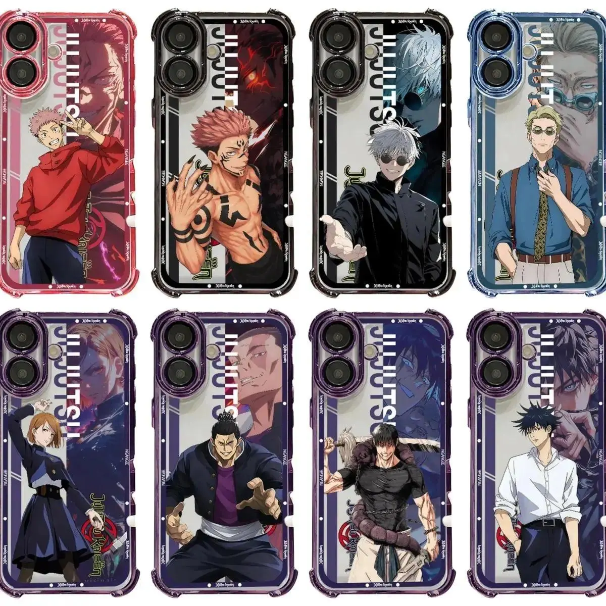 Ainme Jujutsu Kaisen JJK Anime-Style Case for Samsung Galaxy S26 S25 S24 S23 S22  IPhone Fit IPhone 17 Air 16 15 14 13 12 11 Pro Max Plus,Accessories