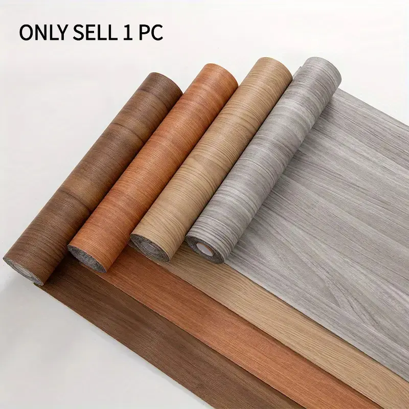 Wood Grain Contact Paper Peel and Stick Textured Wallpaper for Cabinets Drawers Countertop and Furniture Refurbishment Wooden Wall Paper Removable Vinyl Easy to Apply 11.8"x118"