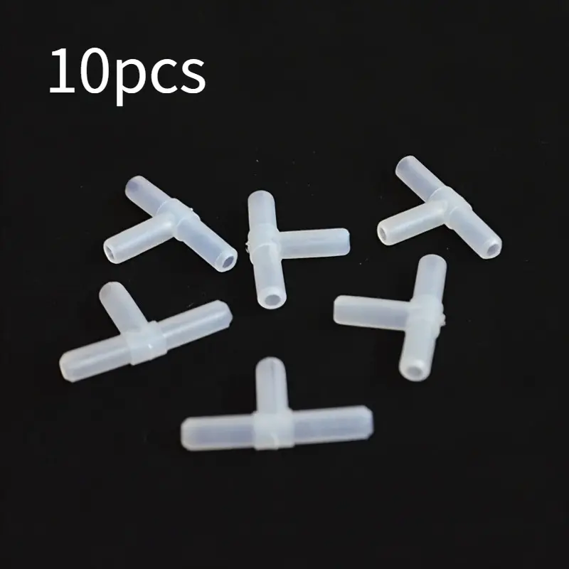 10 pieces aquarium oxygen pump, three-way aquarium oxygenator, oxygen pump accessories, air intake tube oxygen pump