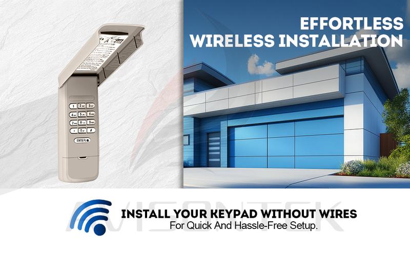 CMXZDCG440 CMXZDCG453 Universal Garage Door Opener Keypad & Remote【12 Year Warranty】