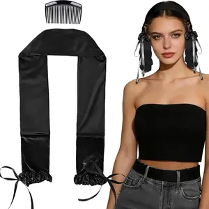 Sleepie Tie Heatless Curling Scrunchie, Overnight Blowout, Sleep Hair Tie, Damage-Free, Soft Rollers for Long Hair