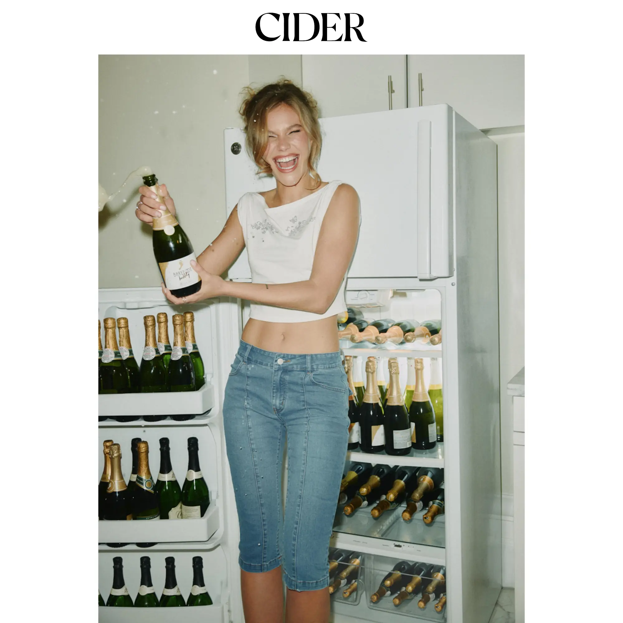 Cider [size 0-26] High Stretch Cider Denim Low Rise Solid Legging Shorts SummerFinds