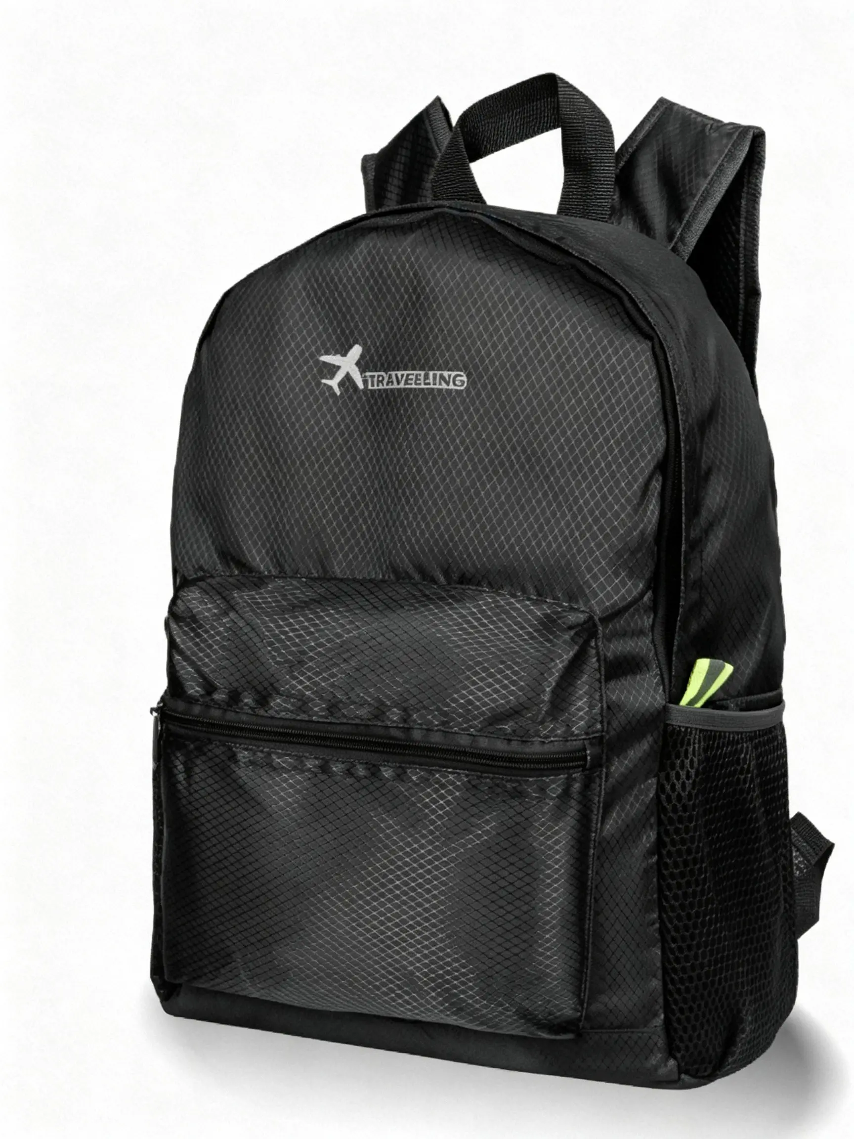 15L Foldable Backpack, Ultra-Light Waterproof Daypack, Unisex Small Hiking Bag, Portable Folding Travel Backpack, Ideal for School, Outdoor Activities