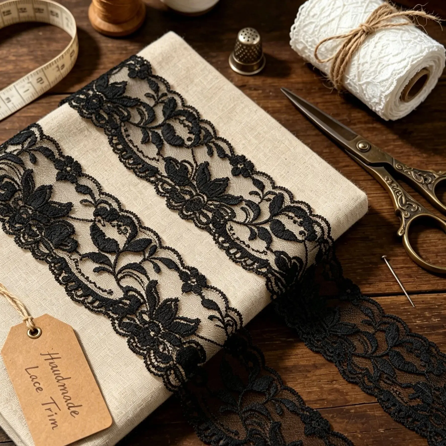 Stretch Lace Trim, Fine High Elasticity Lace Fabric, 2.4 Inches Wide, Sweet Lace Trim, Elegant Lace Trim, Ideal for Weddings, Dresses, Sofas, Curtains, Home Textiles