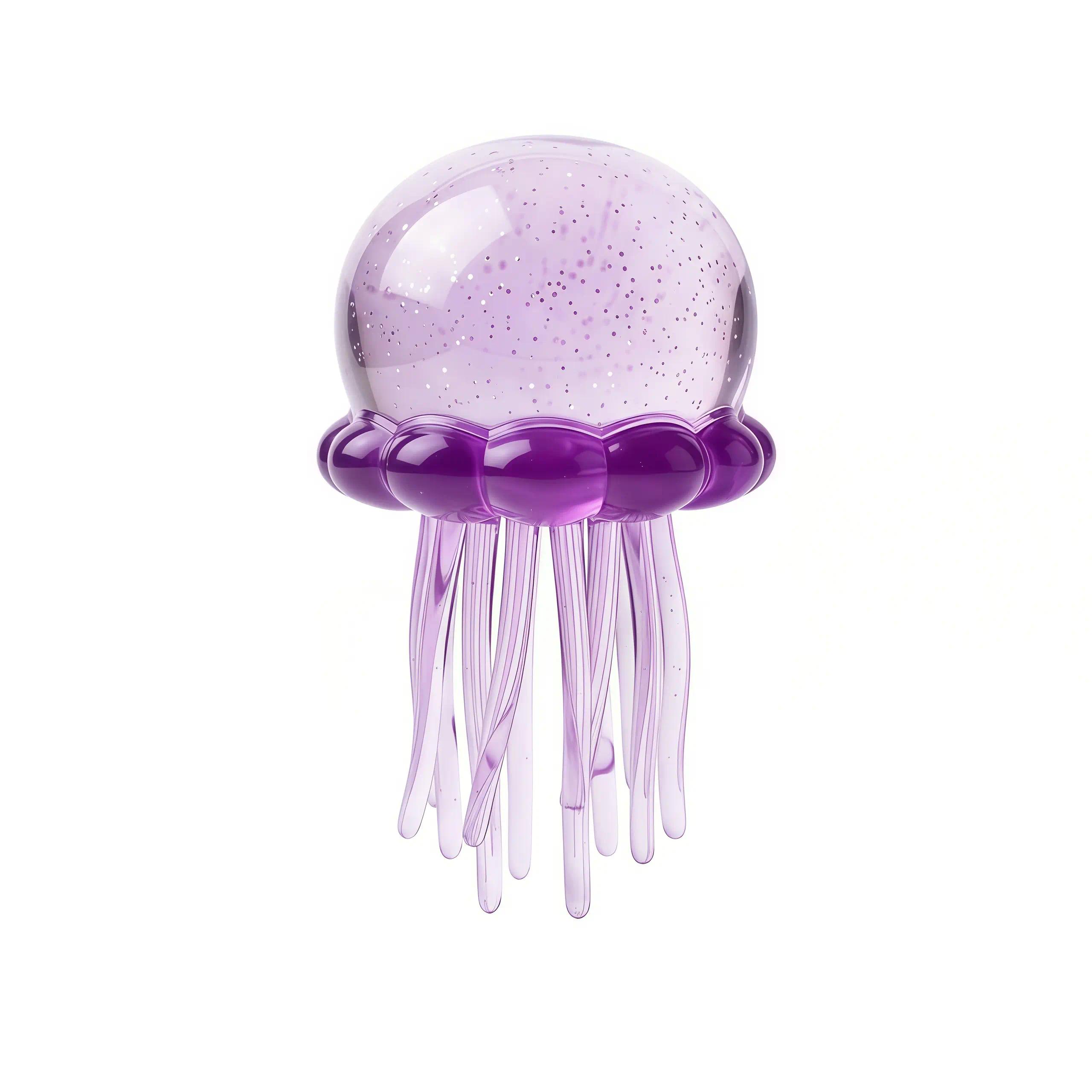 Jellyfish Squeeze Stress Ball, Soft Fidget Toy for Anxiety Relief, Quiet Sensory Play for Kids and Adults