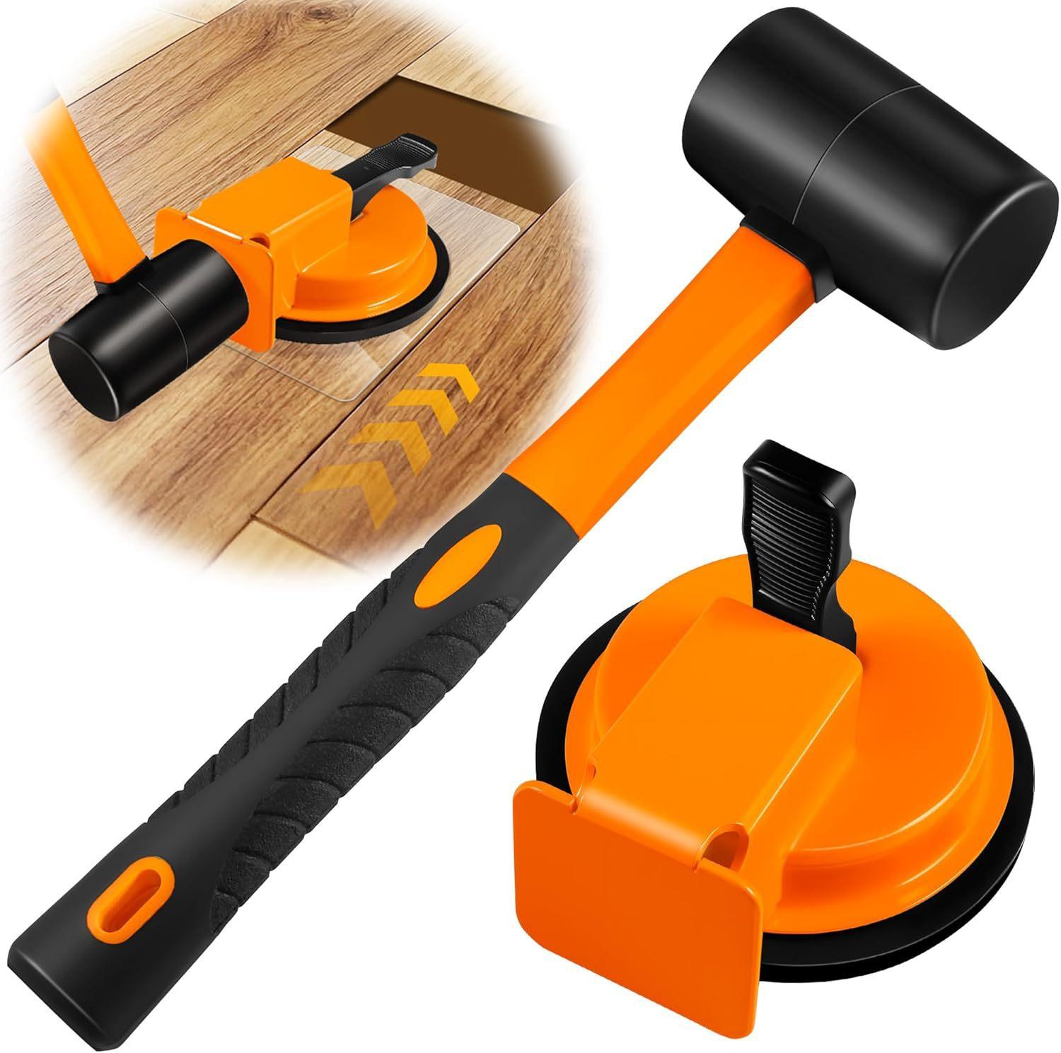Wood floor installation tool, rubber hammer, special tool for tile jointing, suction cup for strong adhesion, floor installation tool