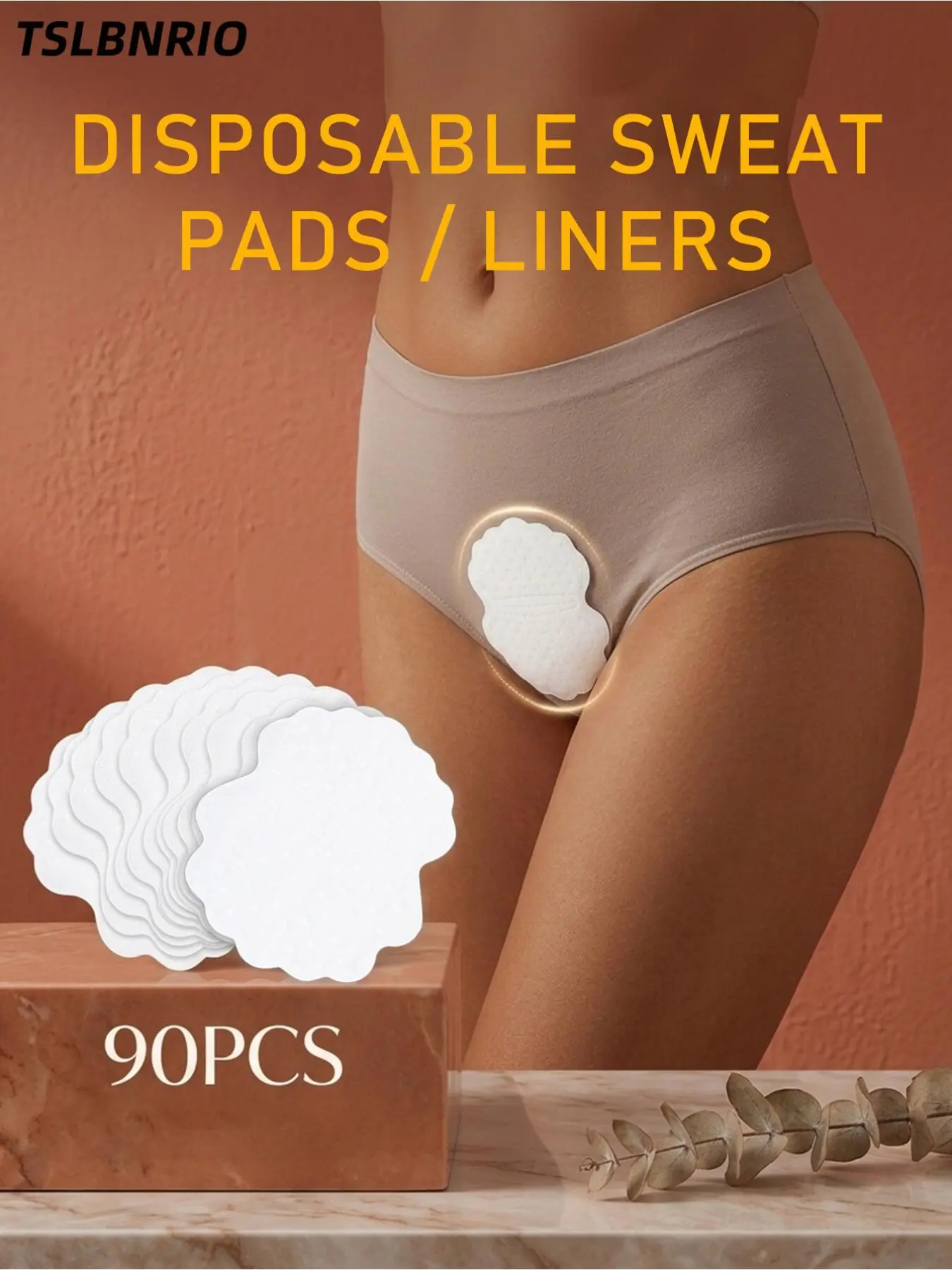 90pcs Disposable Sweat Pads with soft edges stay stable inside garments, can be taken little by little as needed, enhance allday wearing comfort with spring and summer outfits