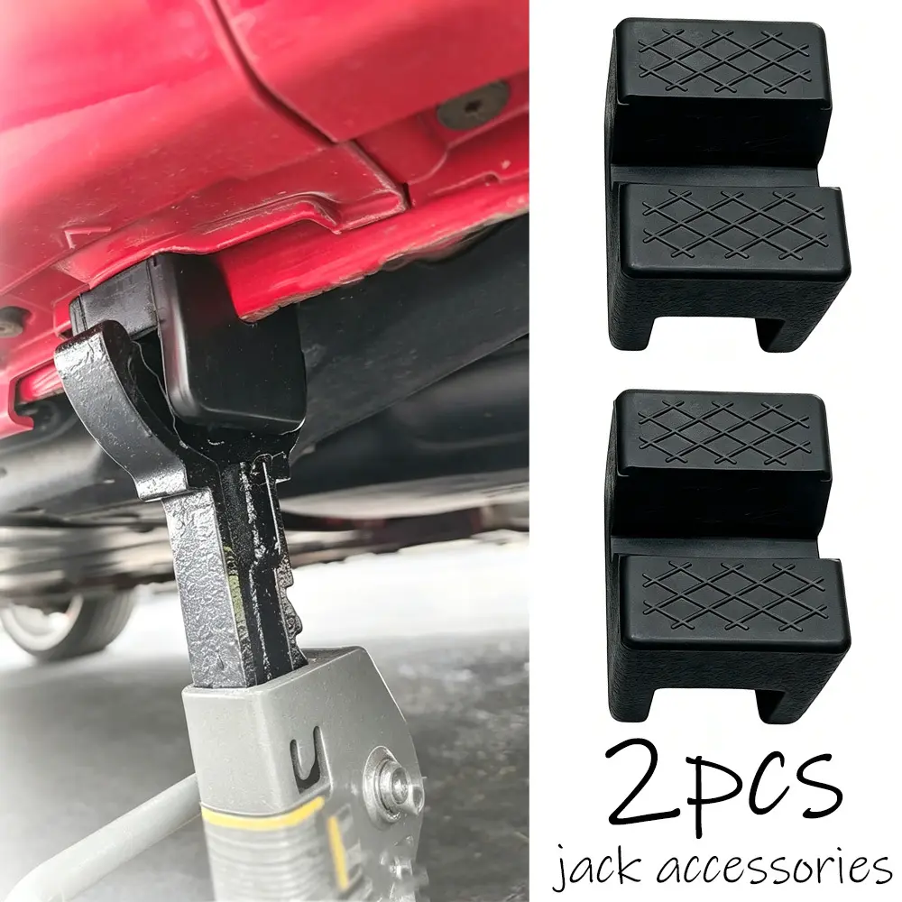 2 pcs Lifting Support Cushions for Car Jacks, Multi-Purpose Auto Jack Accessories, Stable Lifting Parts for Vehicle Repair Work
