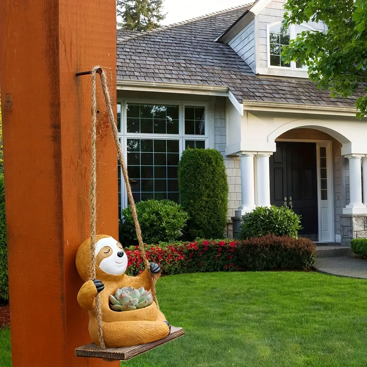 Outdoor Garden Decorative Planter Pot, Creative Succulent Vase, Cute Animal Design, Perfect for Home & Yard Decoration