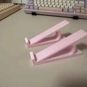 Ergonomic Keyboard Riser Stand, Non-Slip Universal Holder, Multiple Colors Available, Office Gaming Essential, Gaming Setup Accessories, Options(pink, white, black)